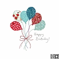 Birthday Balloons Card