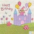 Castle Birthday Card