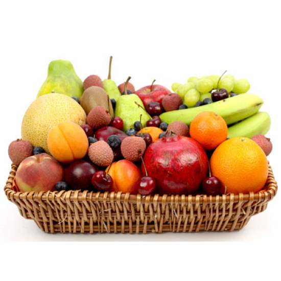 Cherry Berry Fruit Basket Delivery To UK