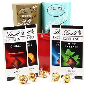 Lindt Chocolate Hamper delivery UK