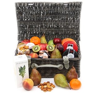 Gourmet Cheese & Fruit Hamper Delivery to UK