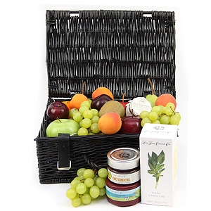 Savory Fruit and Cheese Basket