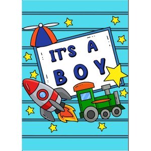 Its Baby Boy Card