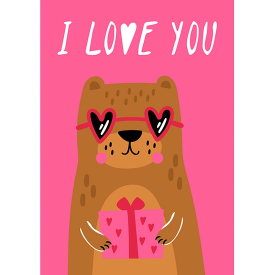 I Love You Greeting Card