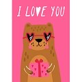 I Love You Valentines Day Card