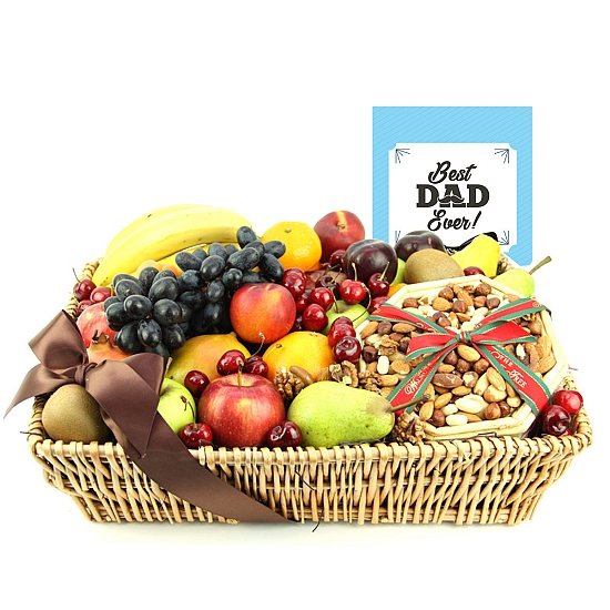 Fathers Day Gourmet Fruit Basket