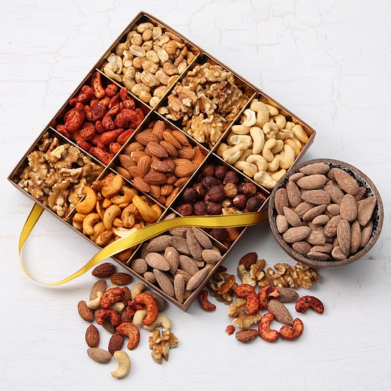 Luxury Natural Nut Gift Box Delivery UK