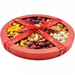 Assorted Spicy Nuts Round Box