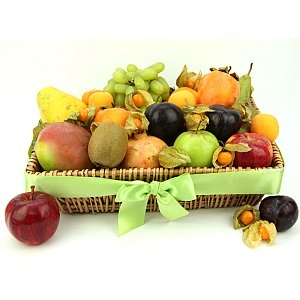 Winter Charm Fruit Basket Subscription