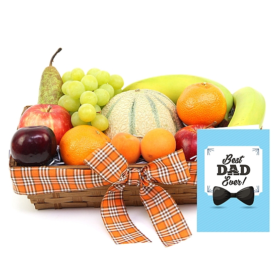 Fathers Day Orchards Delight Fruit Basket