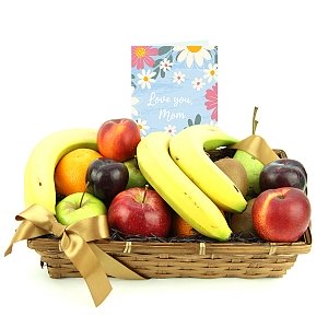 Mothers Day Fresh Fruit Orchard Gift Basket