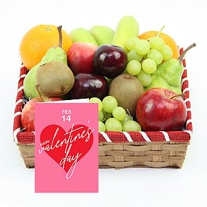 Valentine Citrus Punch Fruit Basket