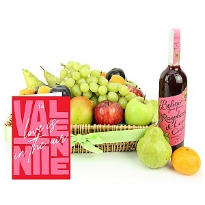 Valentine Fruit Splash Basket